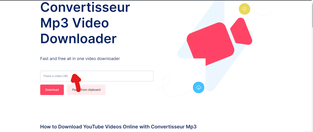 Convertisseur Mp3 YouTube Video Downloader